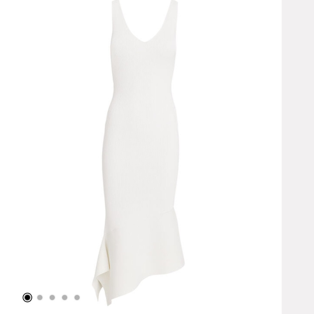 ALEXIS
Selma Knit Midi Dress XS - white